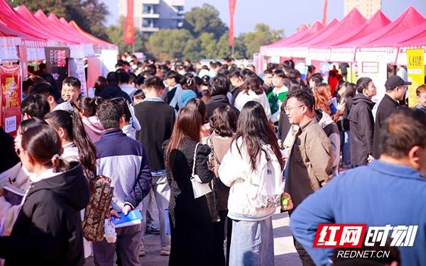 邵阳学院举行“校友领航‘职’引未来”校友企业专场招聘会1.jpeg