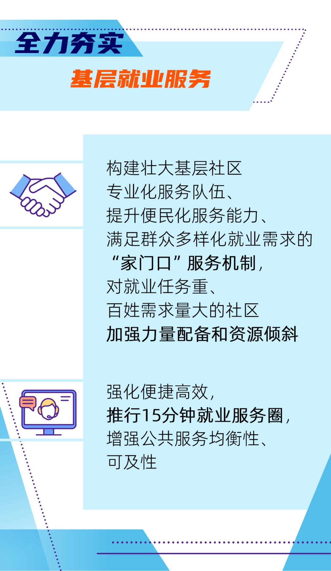 「学政策·就业创业篇㊴」五个“全力”稳就业！一图看懂2.png